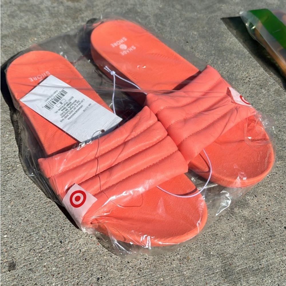 Shade & Shore Women’s Size 6 Slide Sandals